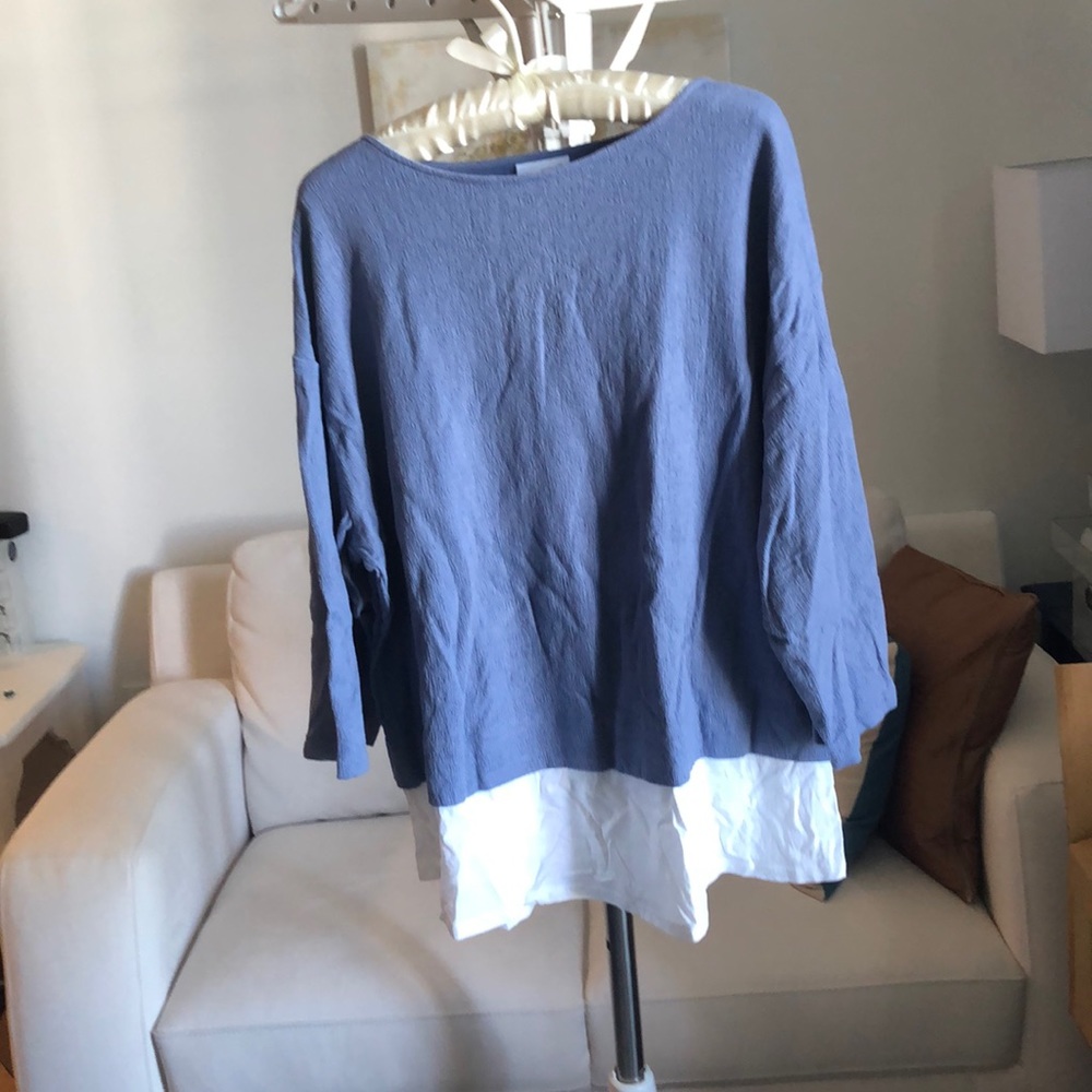 J Jill layered sweater
